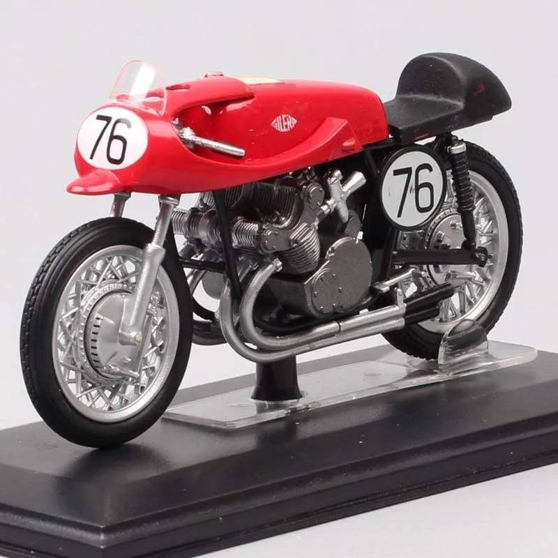 1:24 scale tiny Italeri Gilera 4cil 500cc World Champion 1954 No#76 G Duke motorcycle moto Diecasts & Toy Vehicles GP bike model