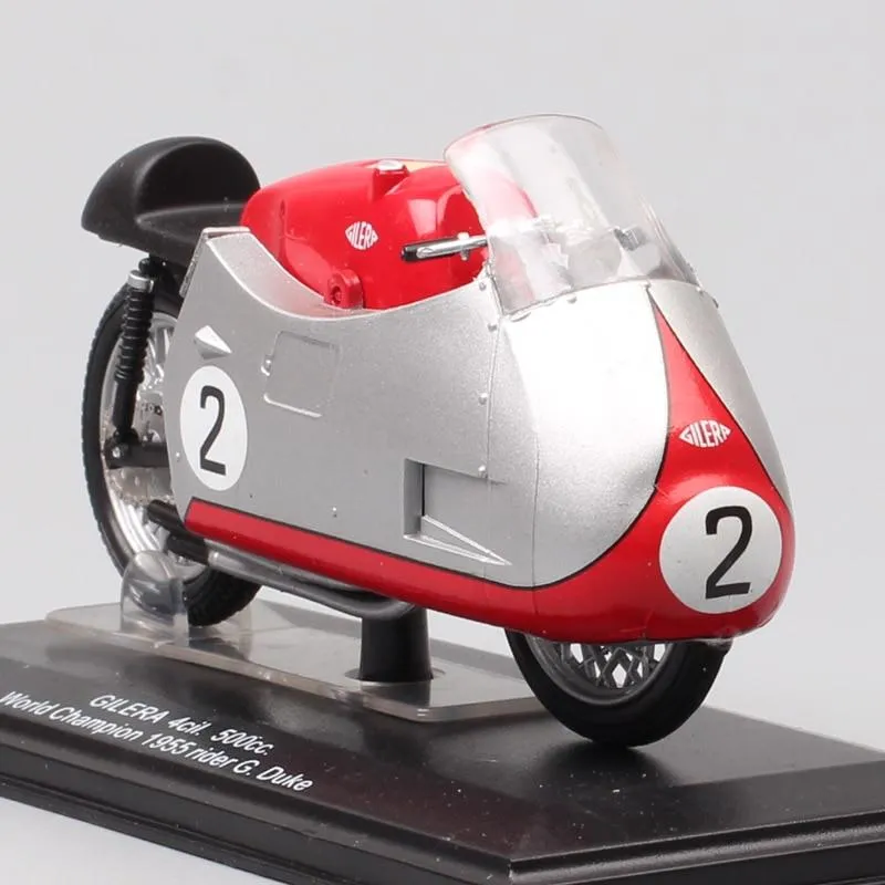 1:24 scale tiny Italeri Gilera 4cil 500cc World Champion 1954 No#76 G Duke motorcycle moto Diecasts & Toy Vehicles GP bike model