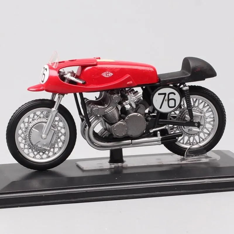 1:24 scale tiny Italeri Gilera 4cil 500cc World Champion 1954 No#76 G Duke motorcycle moto Diecasts & Toy Vehicles GP bike model