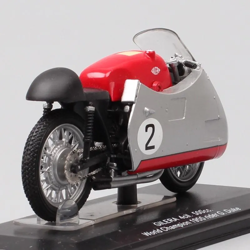 1:24 scale tiny Italeri Gilera 4cil 500cc World Champion 1954 No#76 G Duke motorcycle moto Diecasts & Toy Vehicles GP bike model