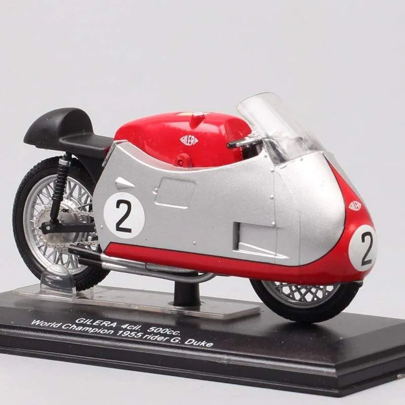 1:24 scale tiny Italeri Gilera 4cil 500cc World Champion 1954 No#76 G Duke motorcycle moto Diecasts & Toy Vehicles GP bike model