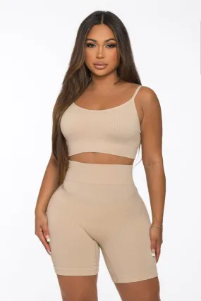 Accelerate Ombre Active Set - Khaki