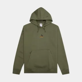 ACG Therma Fit Fleece Pullover Mens Hoodie (Olive Green)