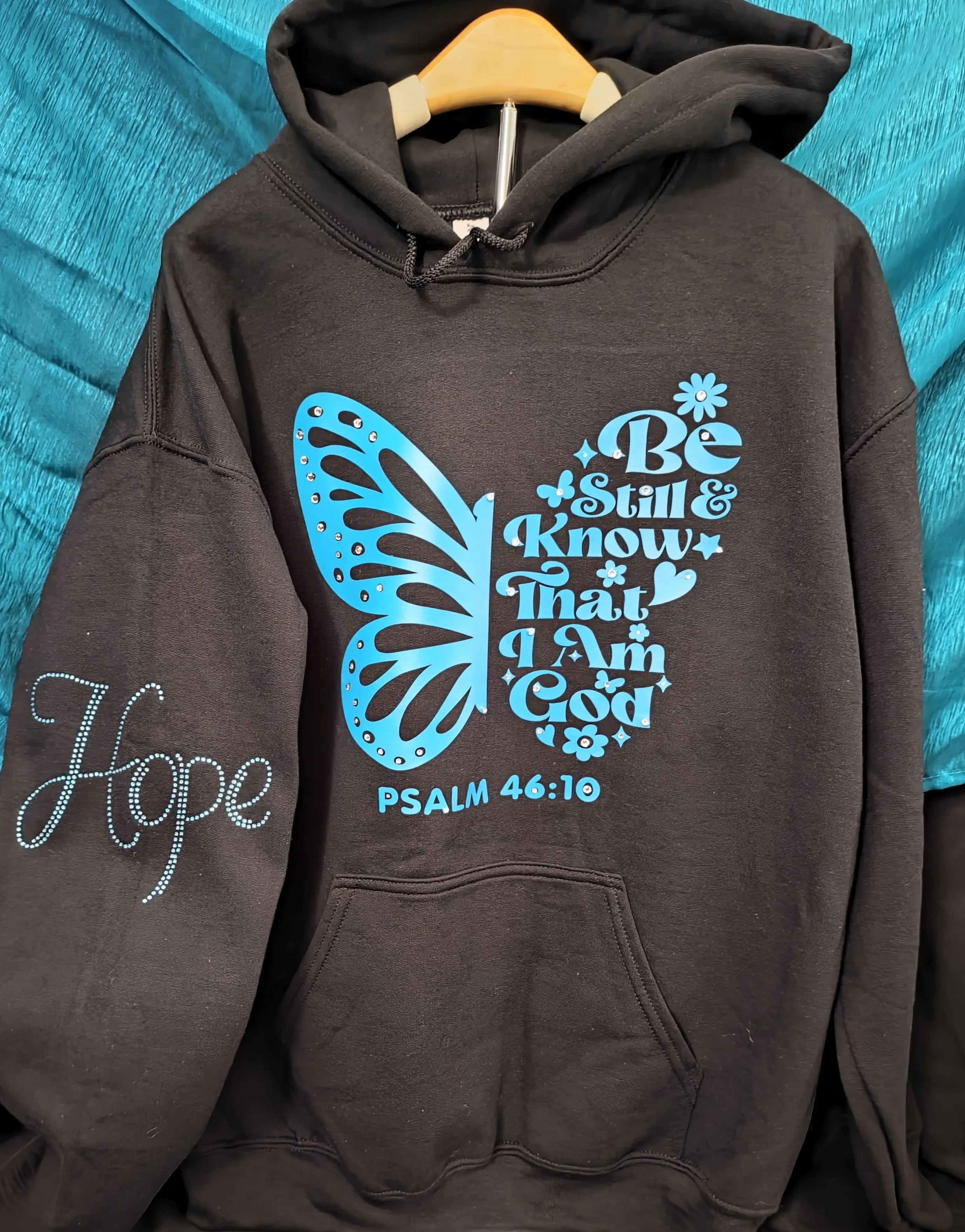 Be Still & Know that I am God dazzle Hoodie