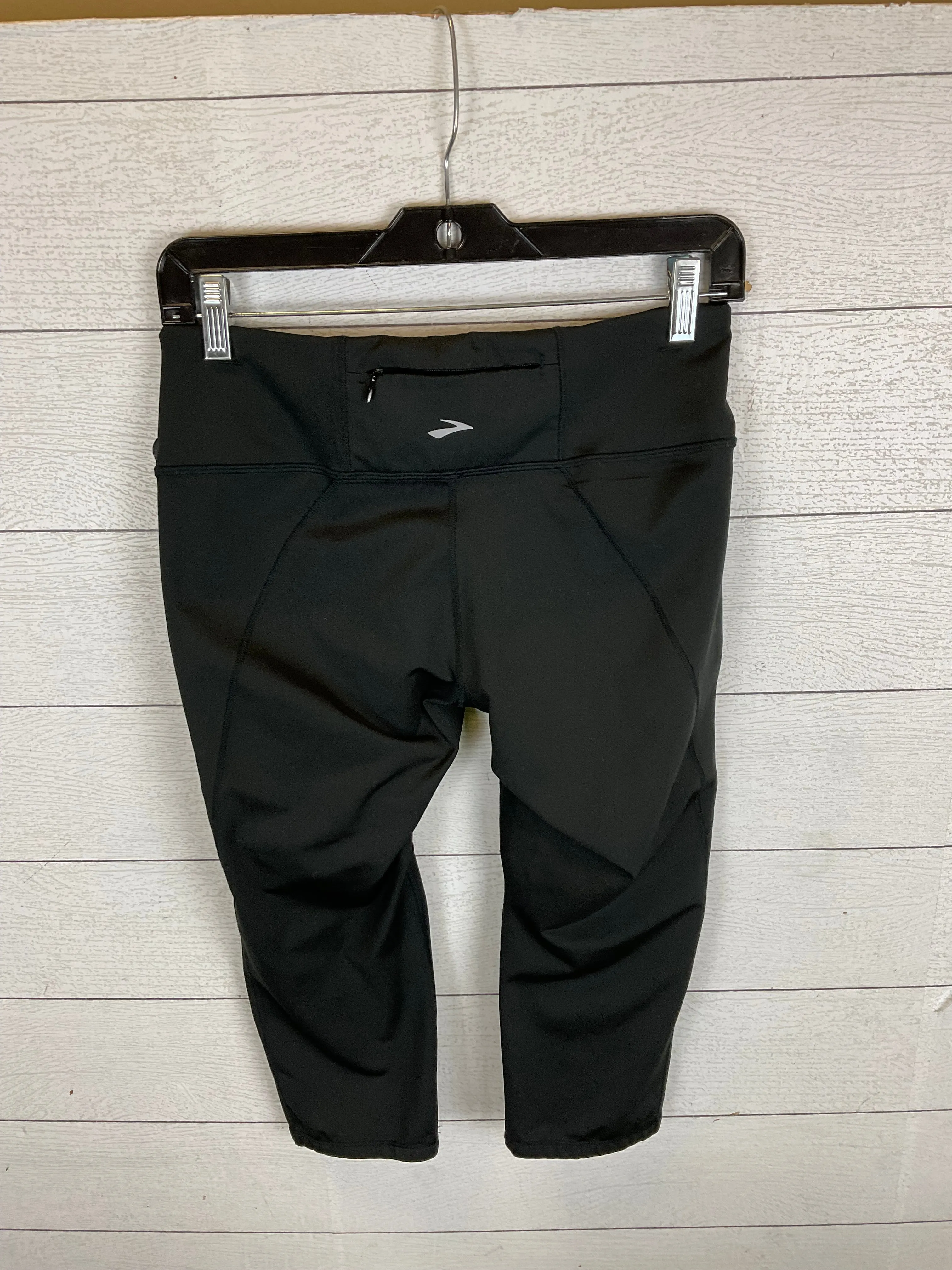 Black Athletic Capris Brooks, Size S