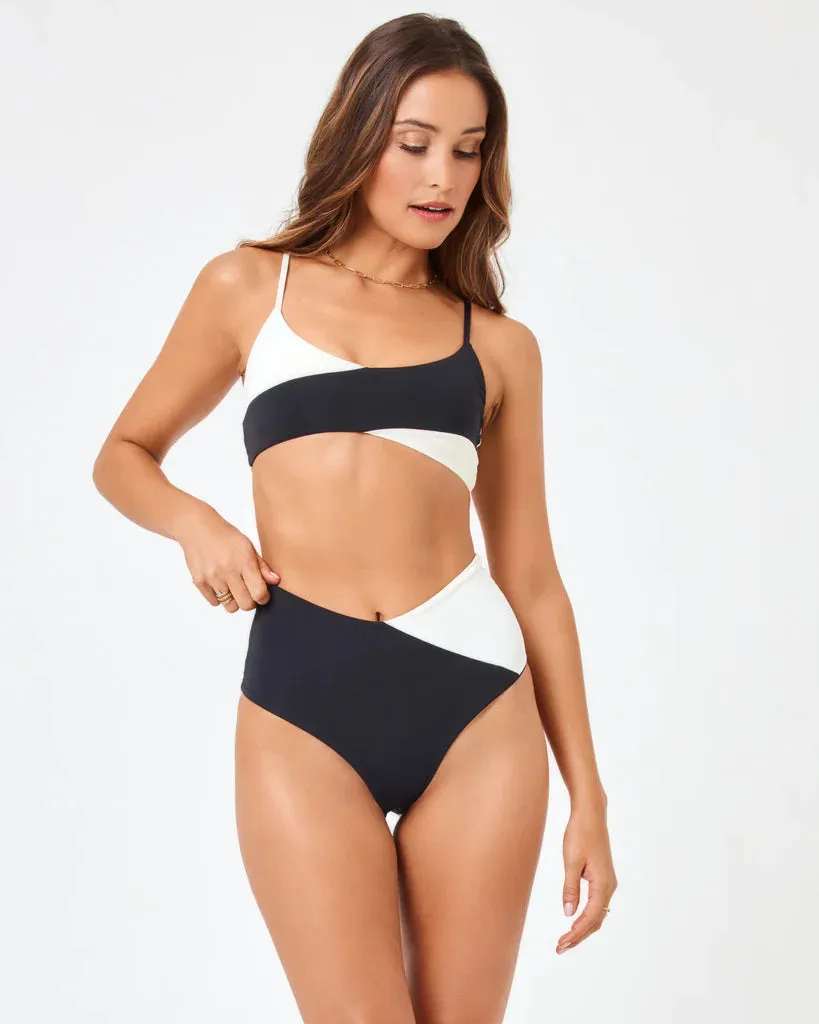 Black Cream High Tide Bottom