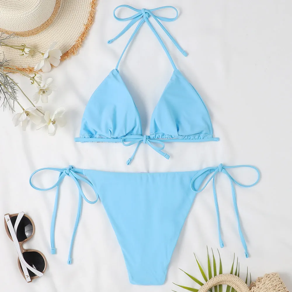 Blue Bikini Set