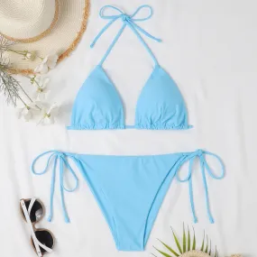 Blue Bikini Set