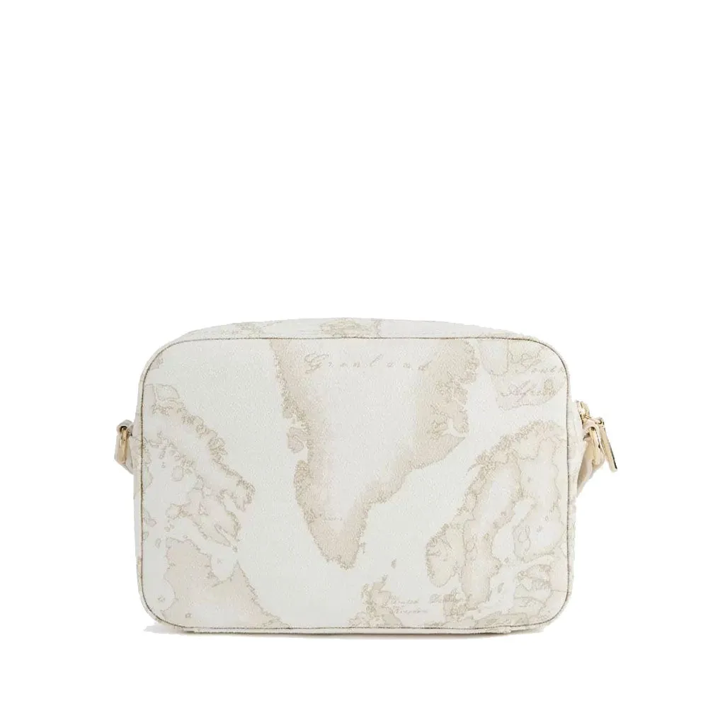 Borsa Donna a Tracolla 1A Classe Alviero Martini linea Geo Sunrise Ring Geo White GZ81