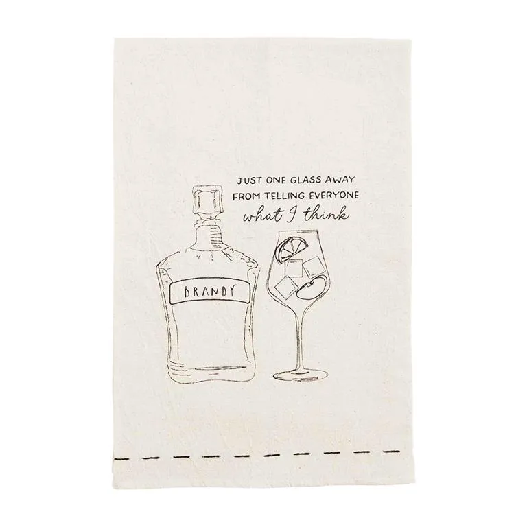 Brandy Drink Dish Towel