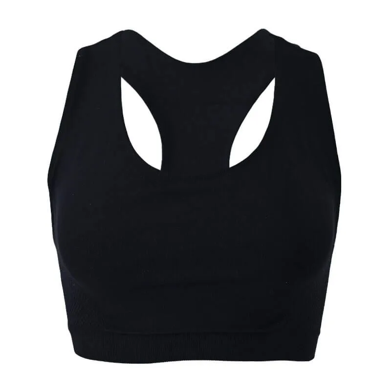 Champion bi-pack Bra Legacy seamless sports top 113489 WW001 1 black top and 1 white top