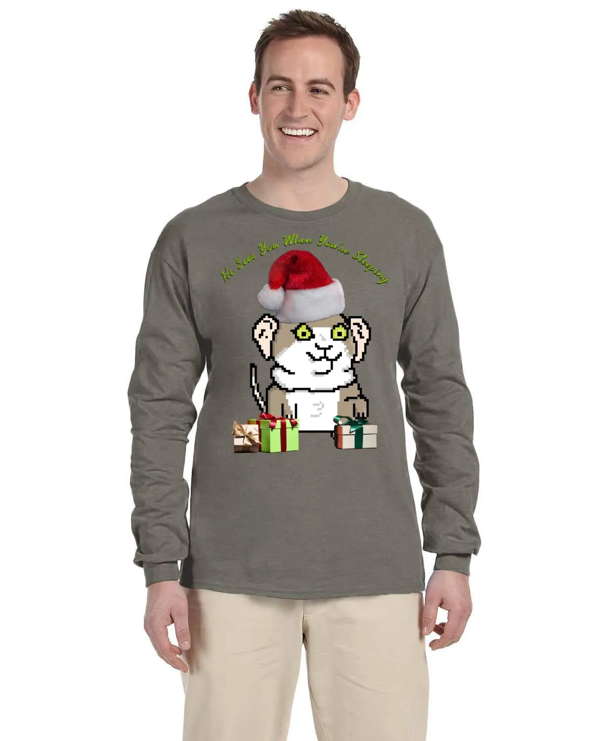 Christmas Gerbil Sees You Sleeping (Ultra Cotton)