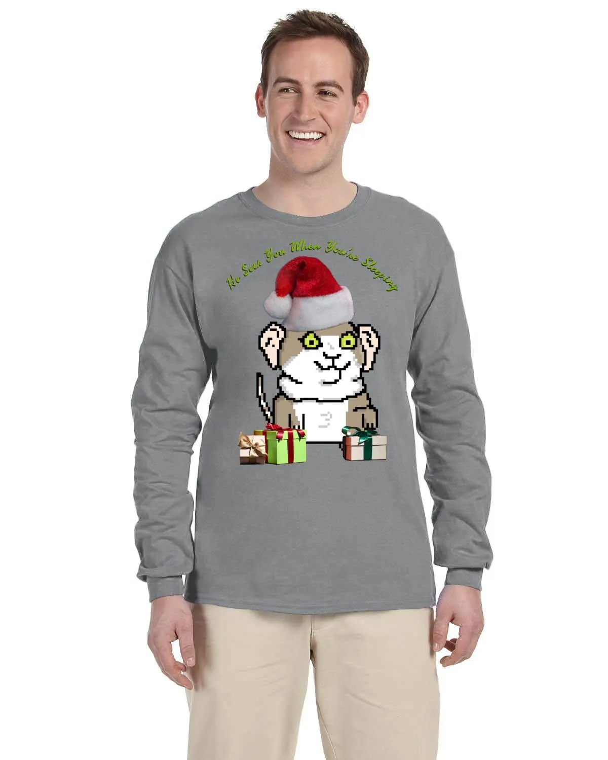 Christmas Gerbil Sees You Sleeping (Ultra Cotton)