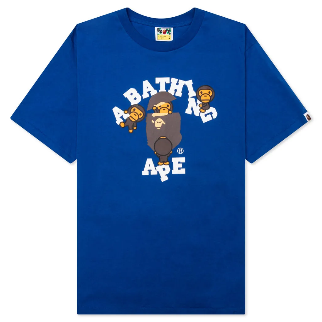 College Milo Tee - Blue