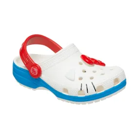 Crocs Kids' Hello Kitty Classic Clog - White