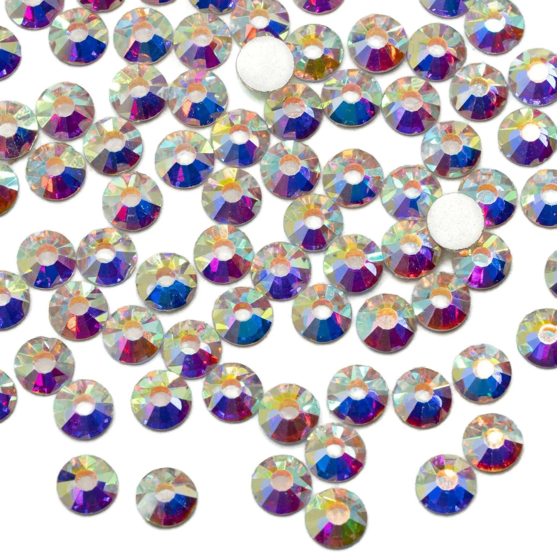 Crystal ab glass rhinestones