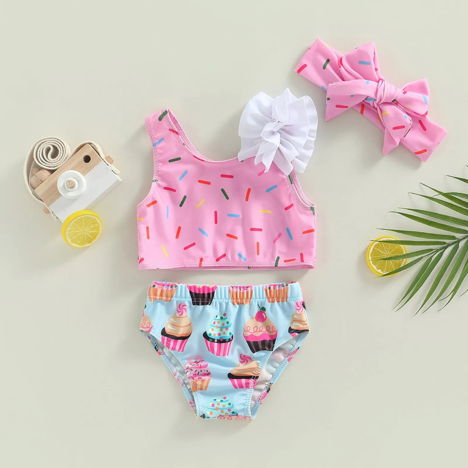 CUPCAKE Bikini with Headband