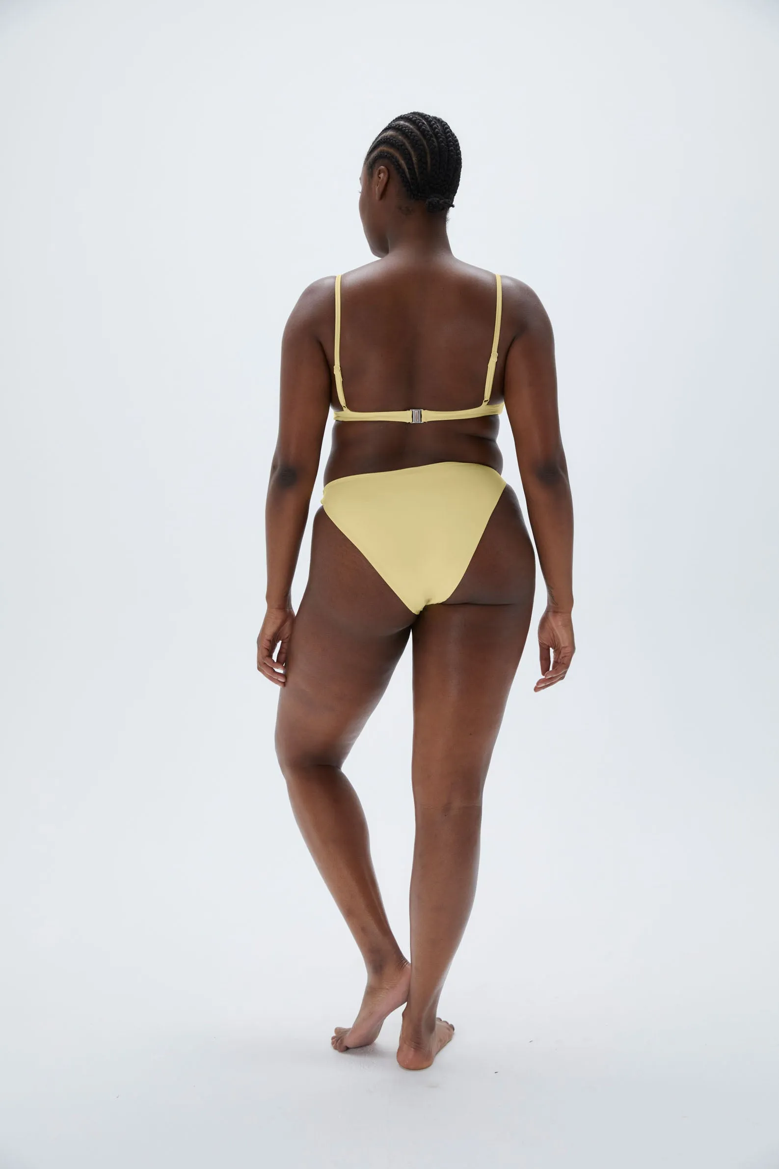 Dip Bikini Bottoms - Lemon Yellow