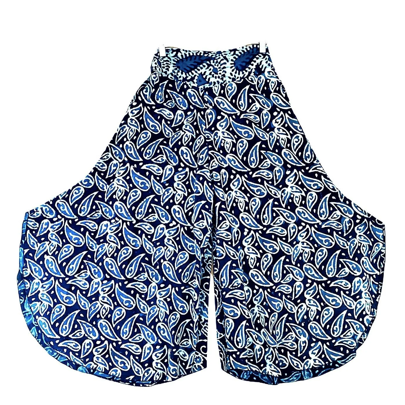 Flowing Wide Leg Pant  - 100% Cotton Hand Block Printed