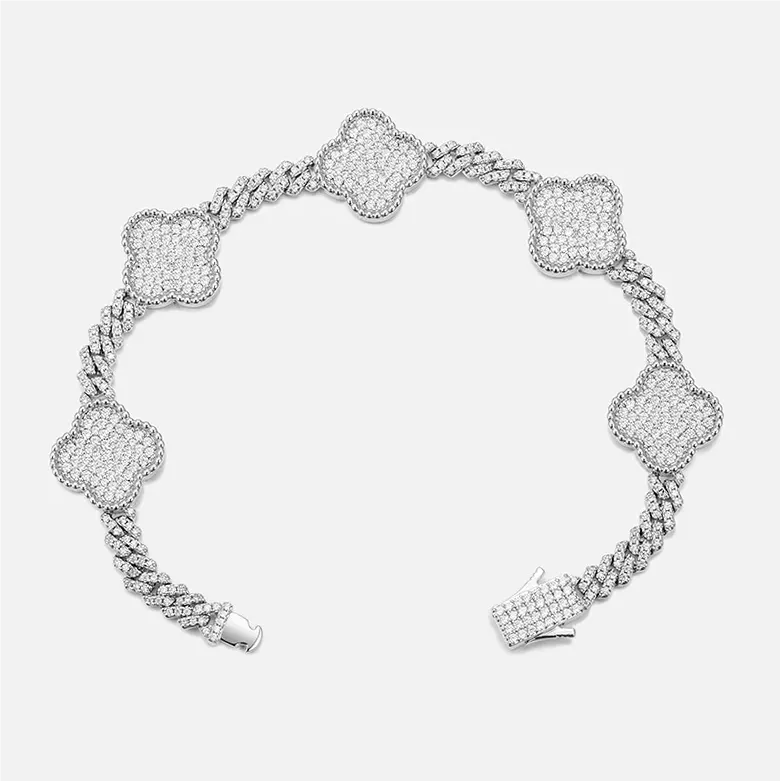 Four Leaf Bracelet