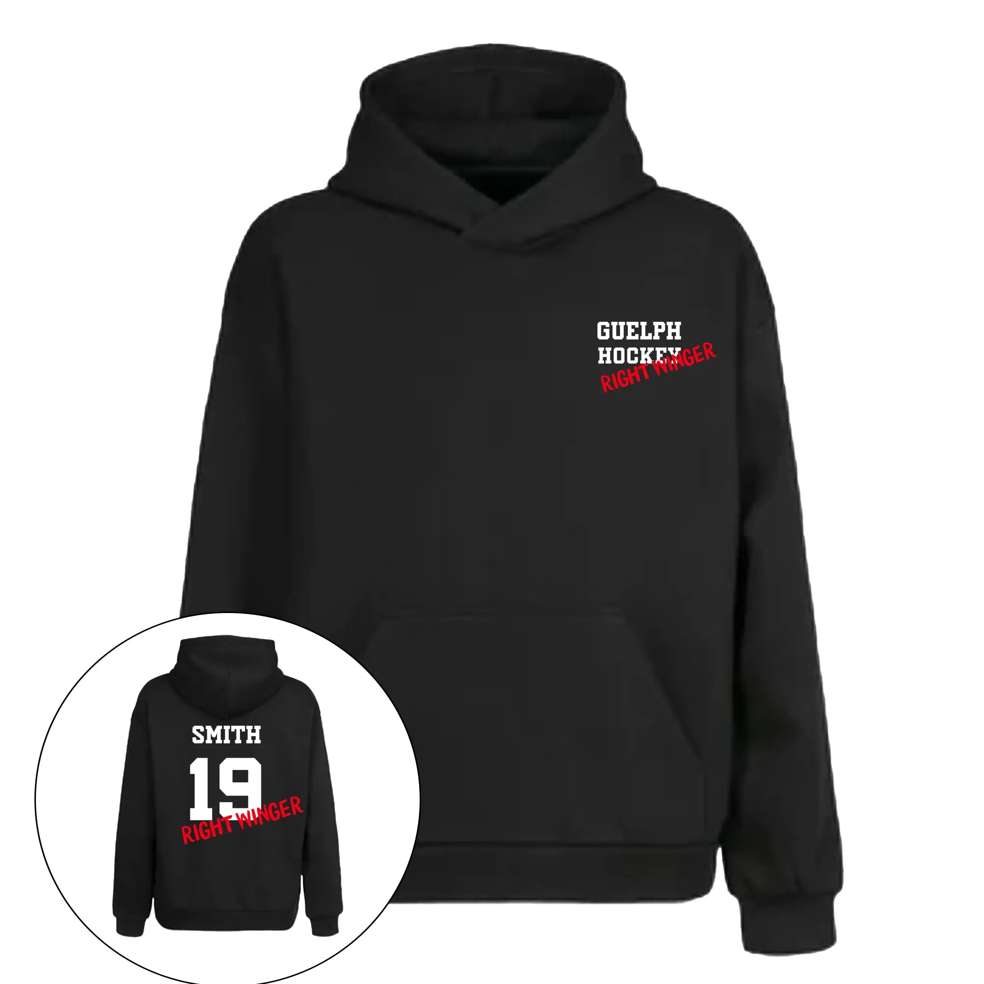 Guelph Hockey - Position Apparel - Personalized LNSW-312 HOODIE