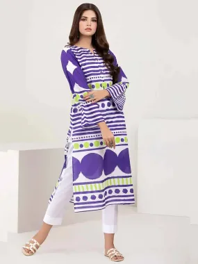 Gul Ahmed Lawn "Summer Solstice" Unstitched Purple 1-Piece (SL-32012)