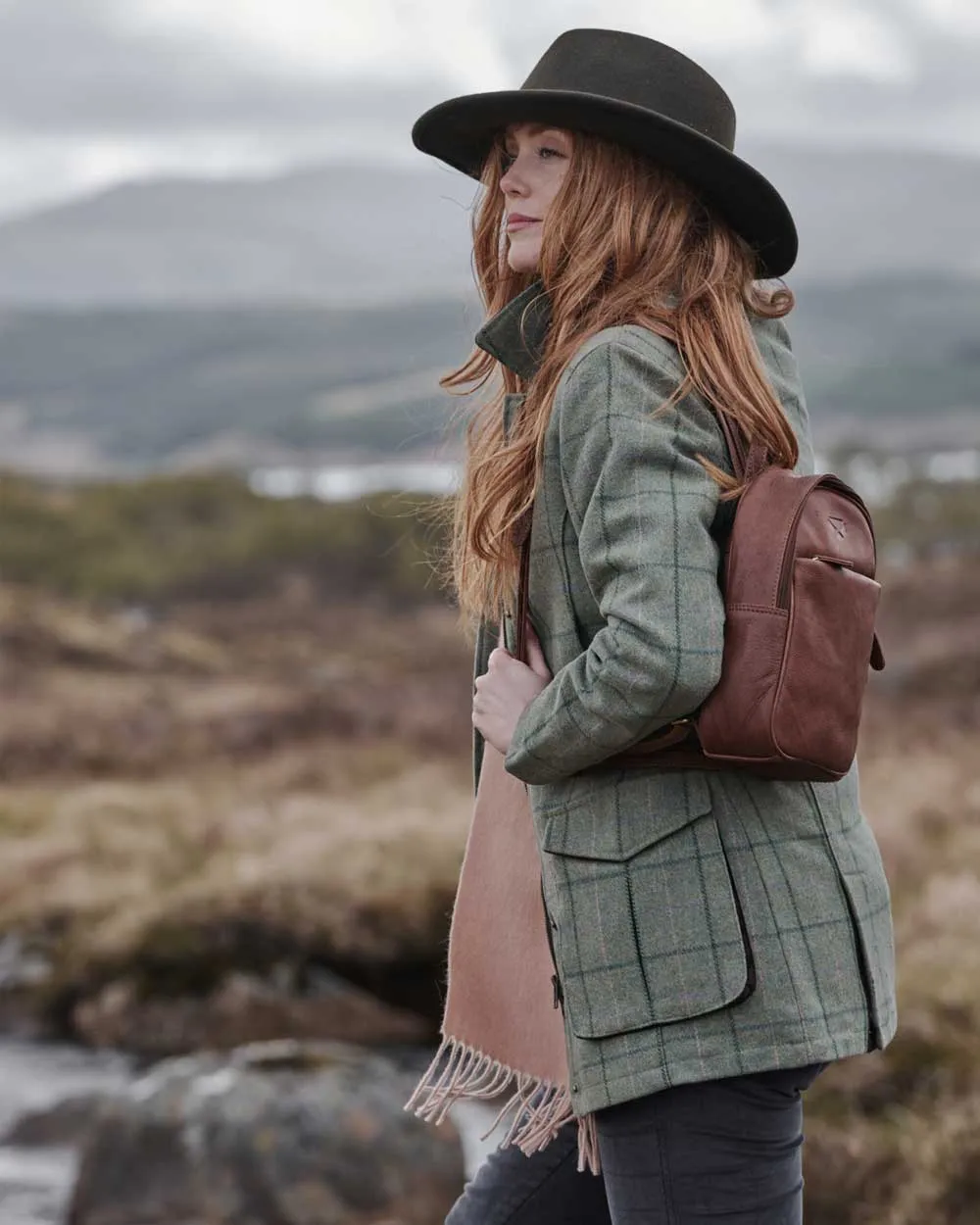 Hoggs of Fife Roslin Ladies Technical Tweed Field Coat