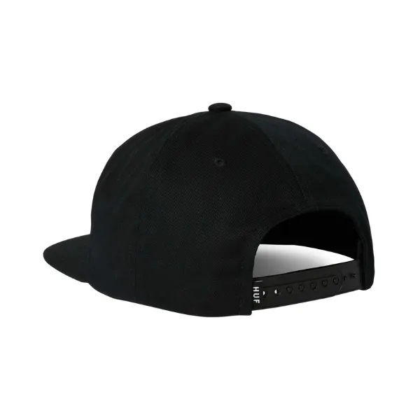 Huf Crackerjack Snapback - Black