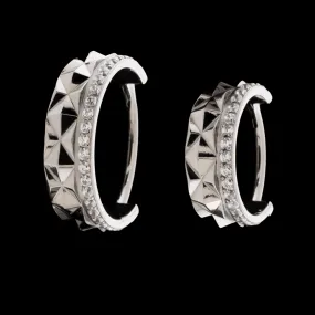 Idol- Titanium Hinged Ring