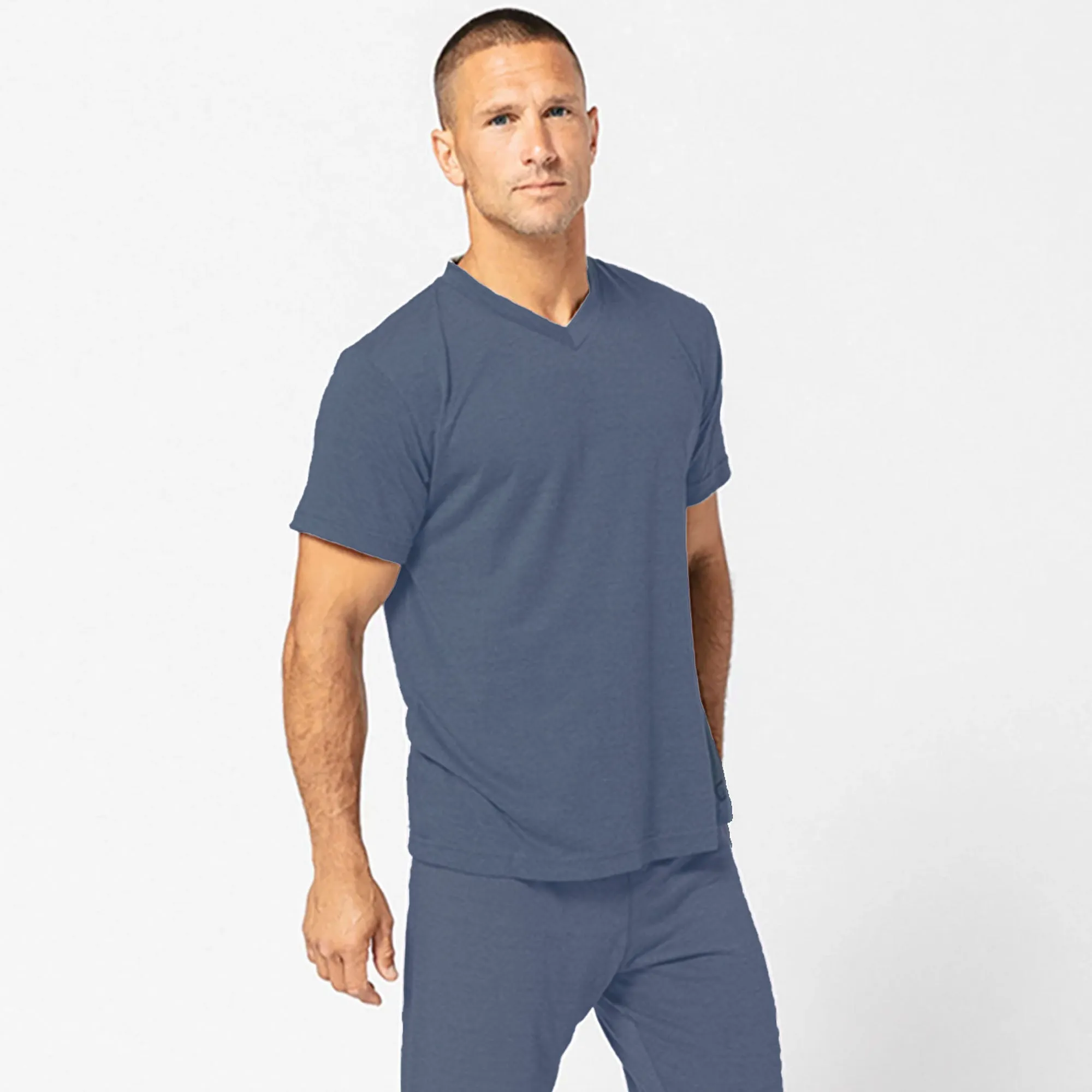 IR Sleepwear SS V Neck Shirt