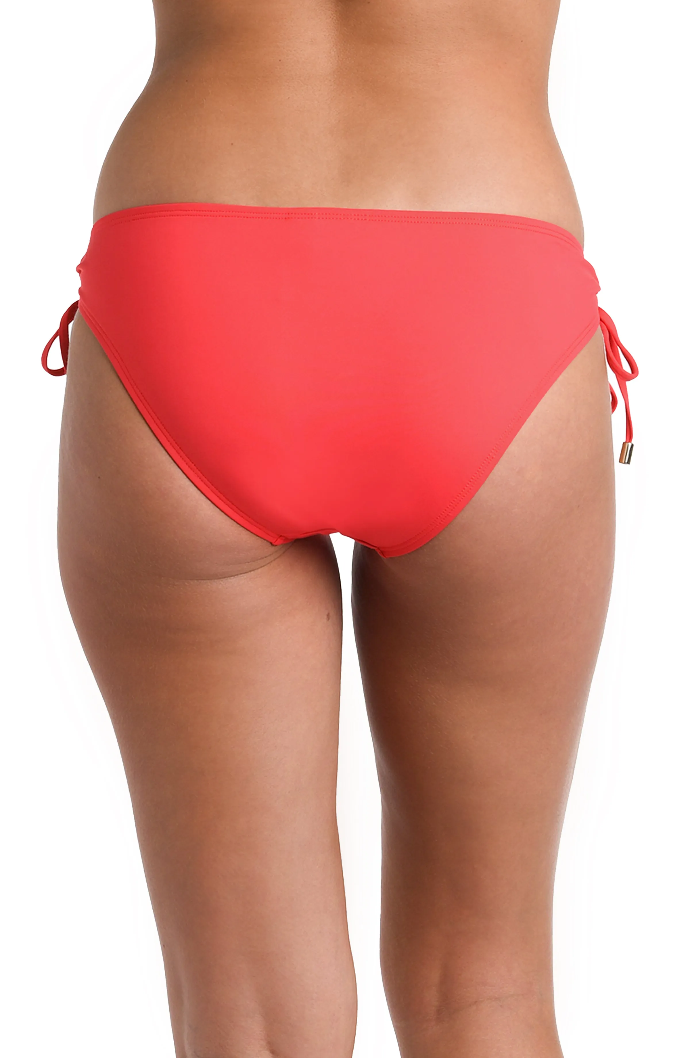 Island Goddess Side Tie Hipster Bottom - Guava