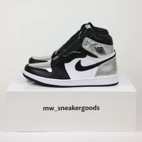 Jordan 1 Retro High Silver Toe