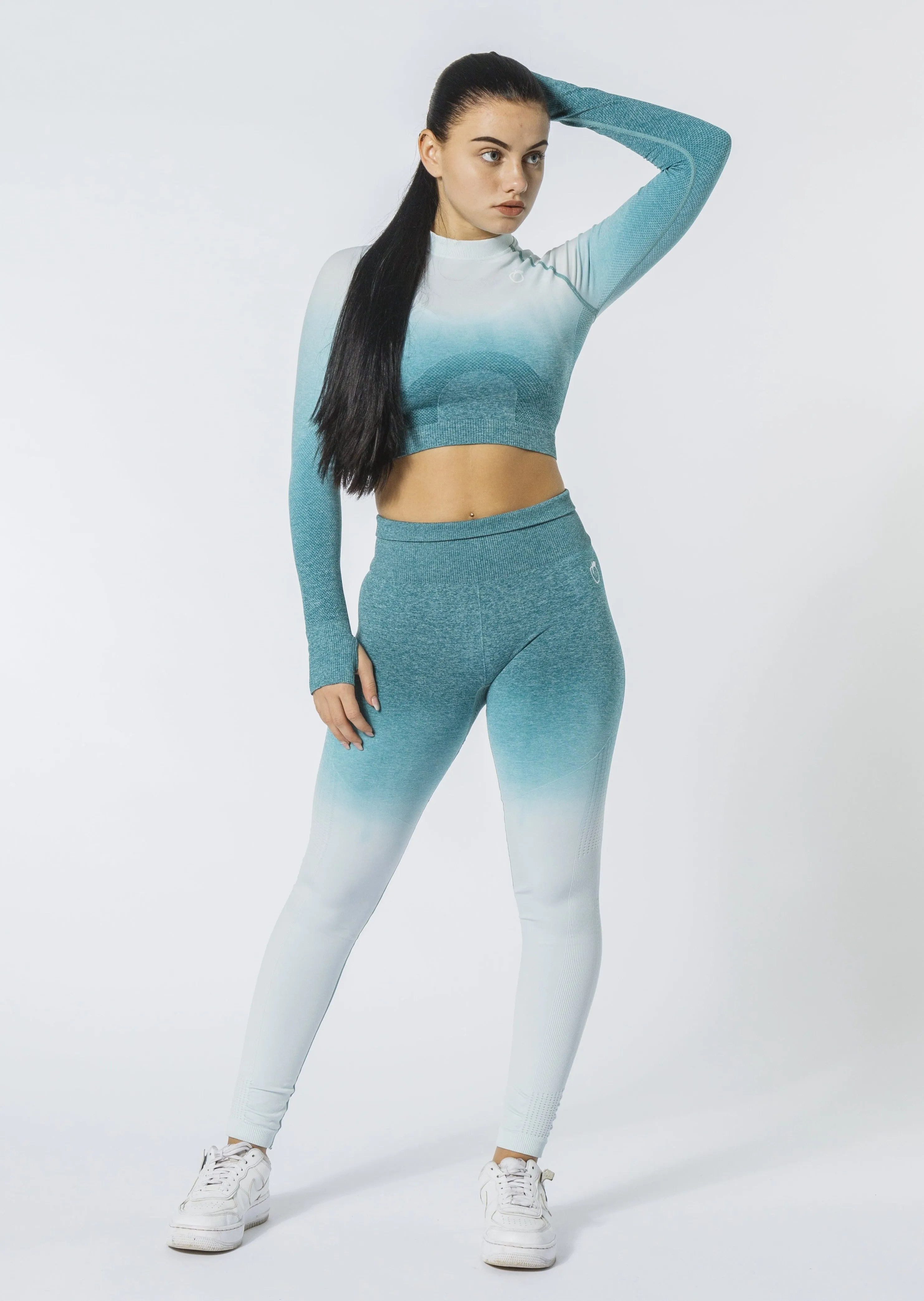 [LASTCHANCE] Ombre Langarm Set (Leggings und Langarmshirt)