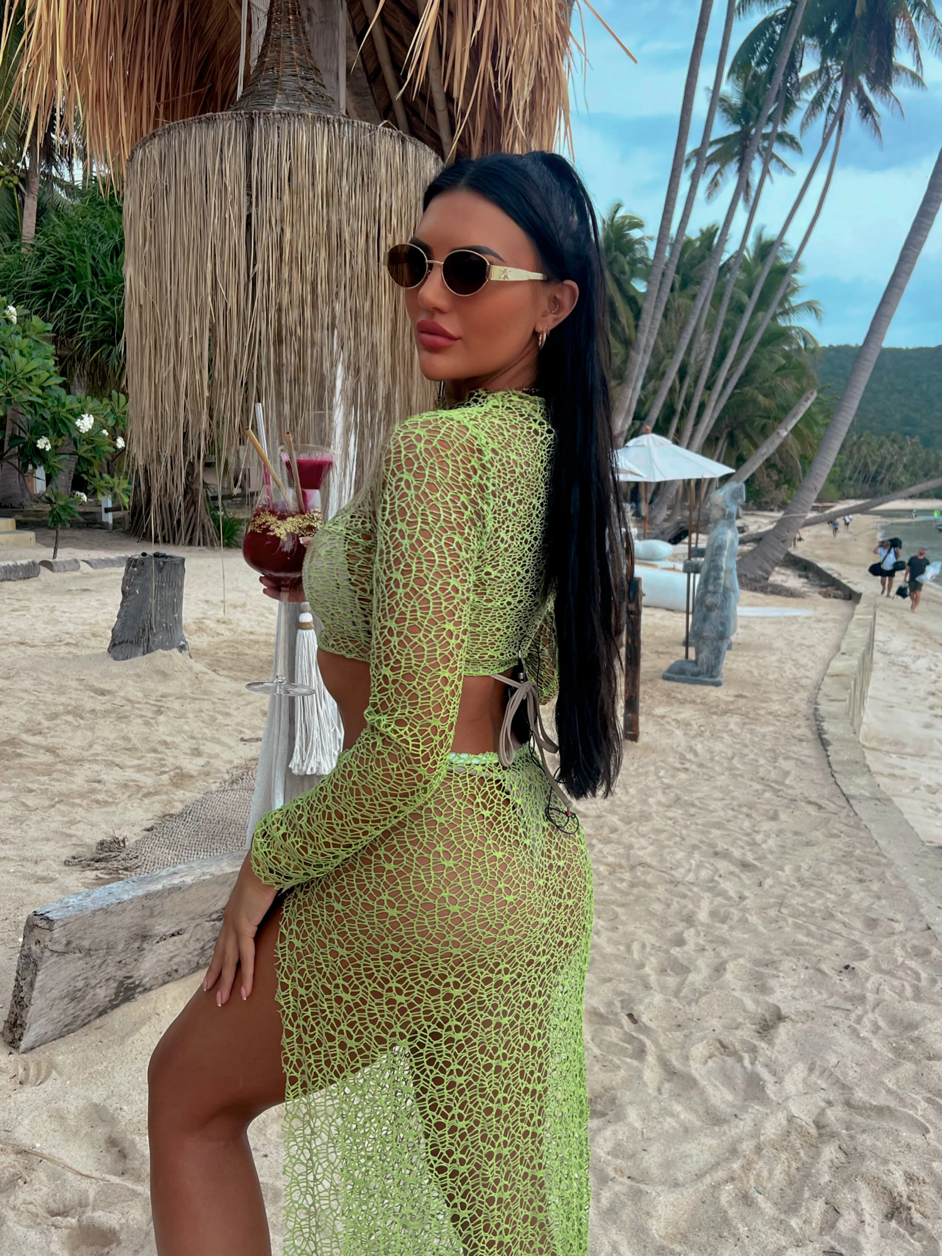 Marbella Co Ord (green)