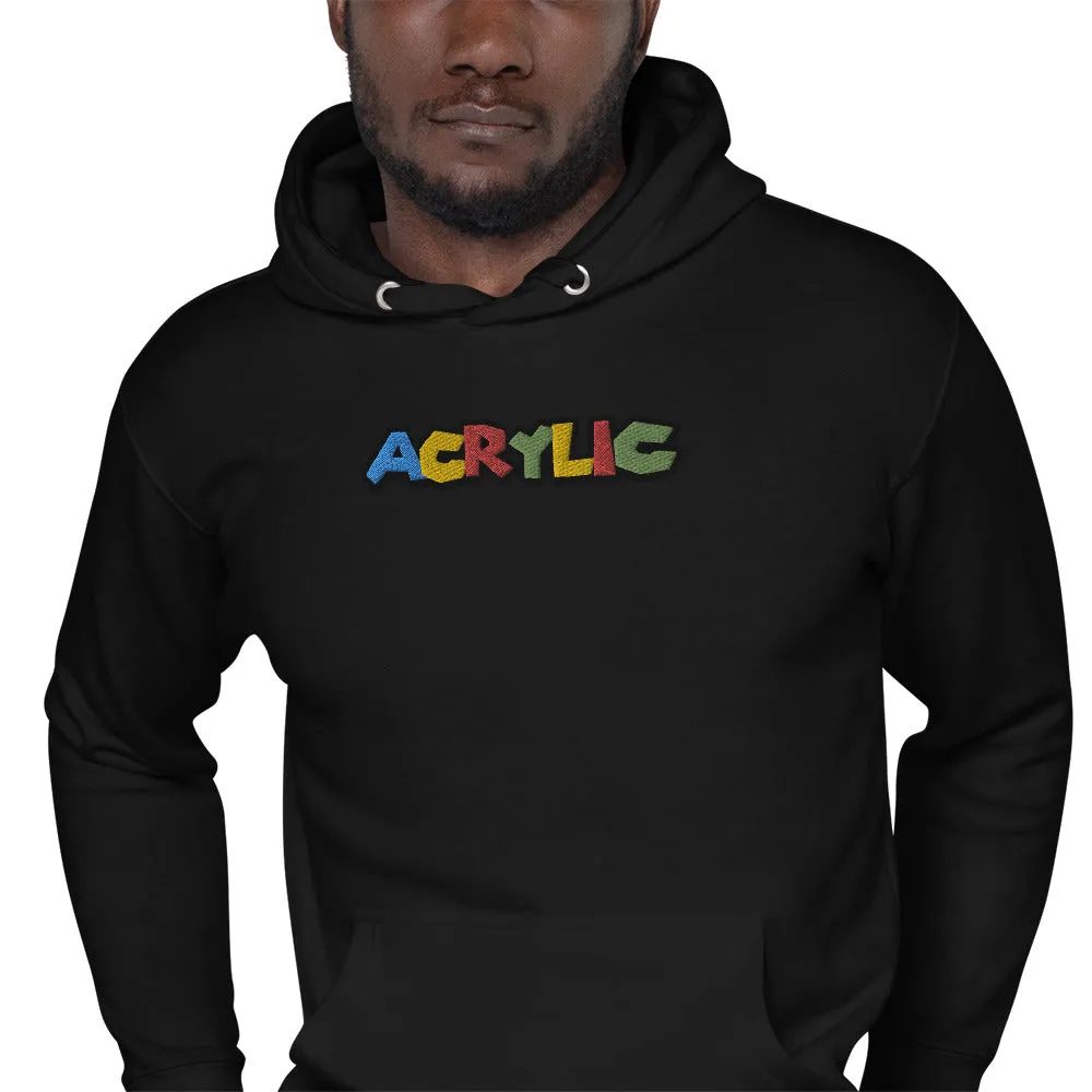 Mario Bro. Themed Acrylic Hoodie