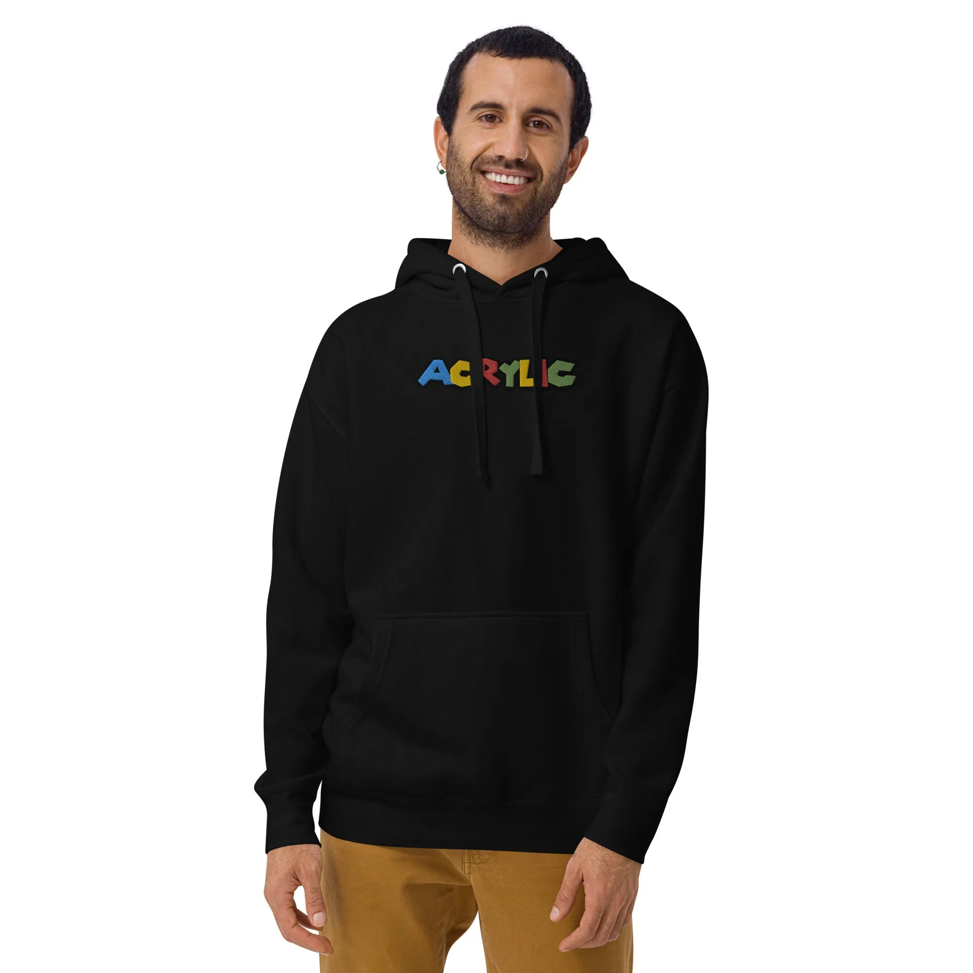 Mario Bro. Themed Acrylic Hoodie