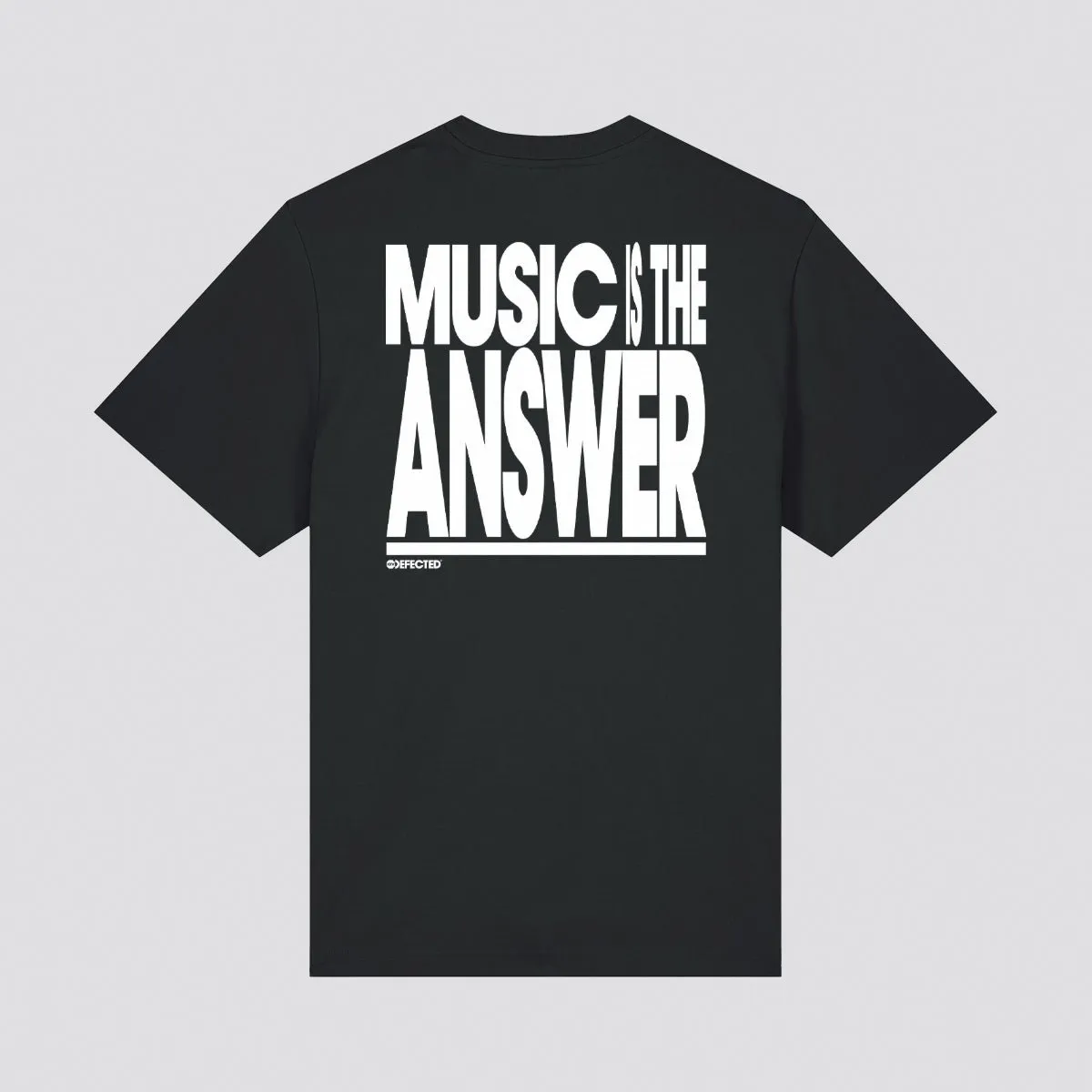 Music Is The Answer Slogan T-Shirt