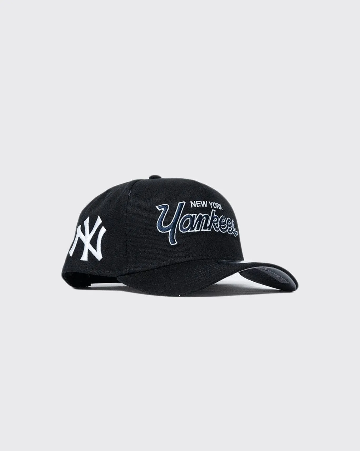 new era 940 aframe script new york yankees