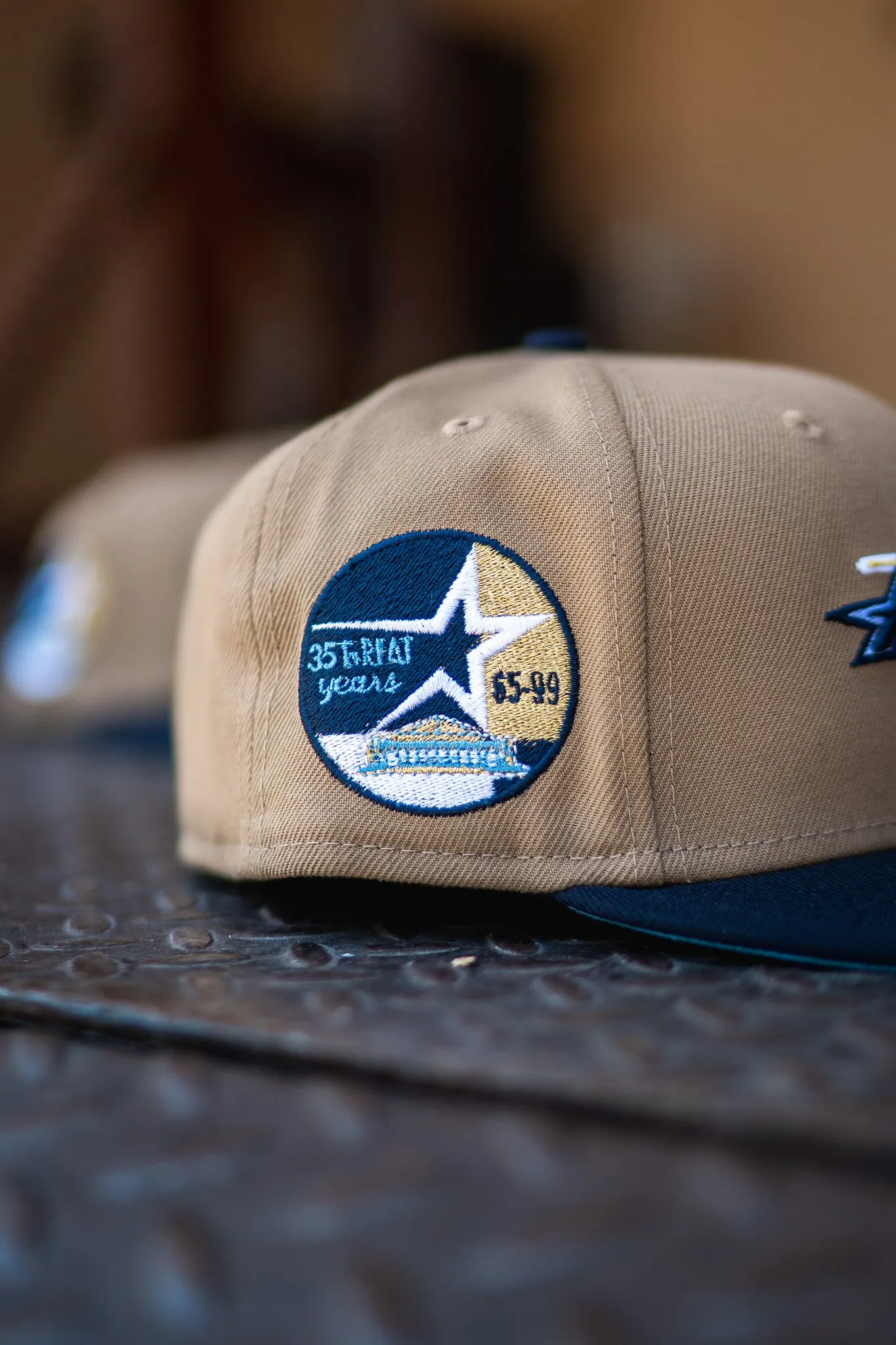 New Era Houston Astros 35th Anniversary Sky UV (Tan/Navy)