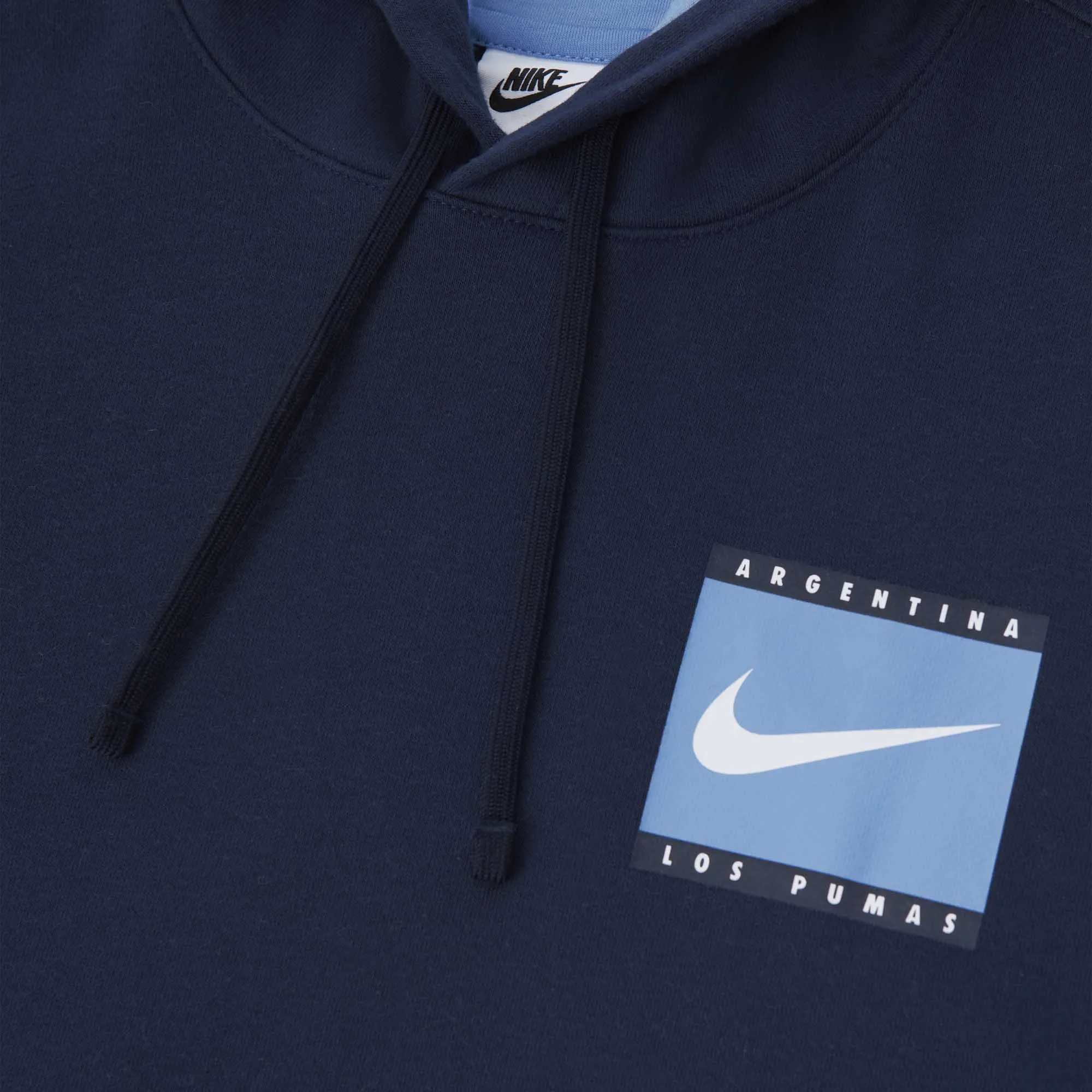 Nike Men's Argentina Rugby Overhead Hoody 23/24 - Obsidian