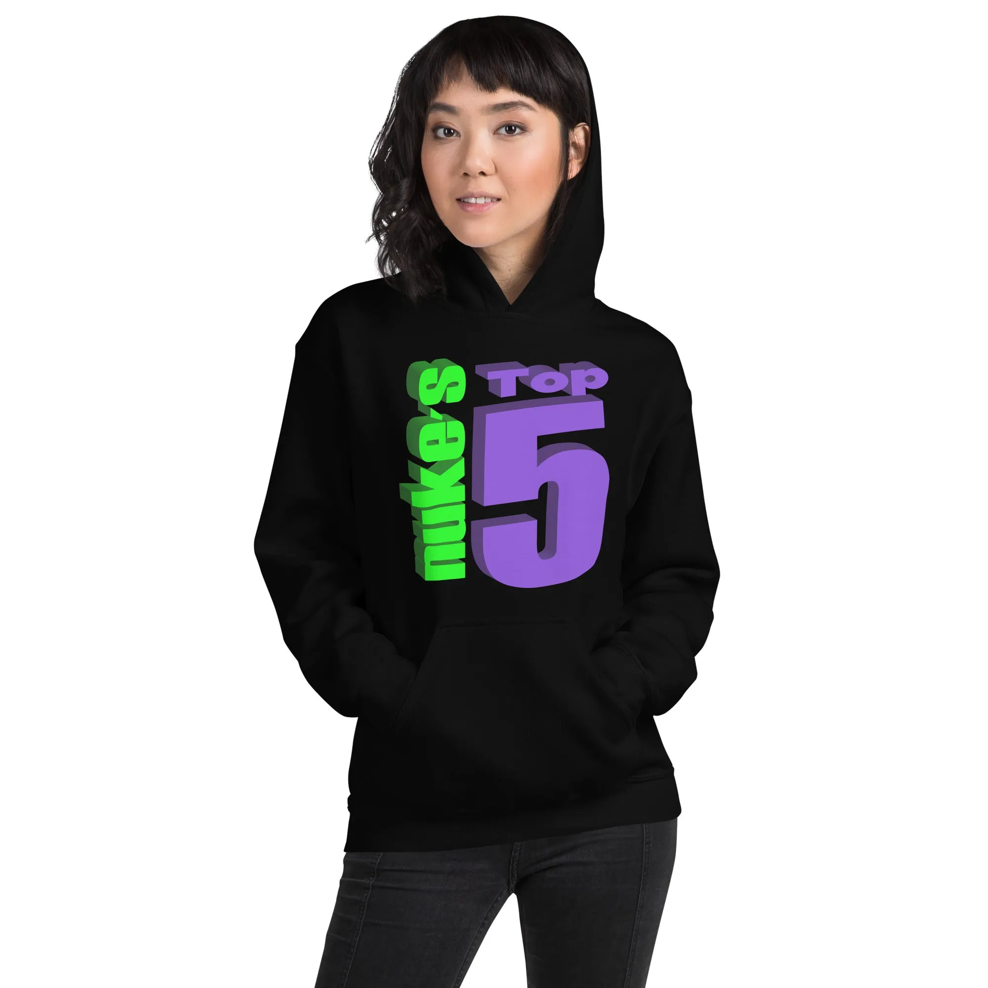 Nuke's Top 5 Checklist Hoodie TWO SIDED