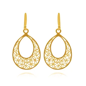 ONESA GOLD SMALL EARRING FILIGREE