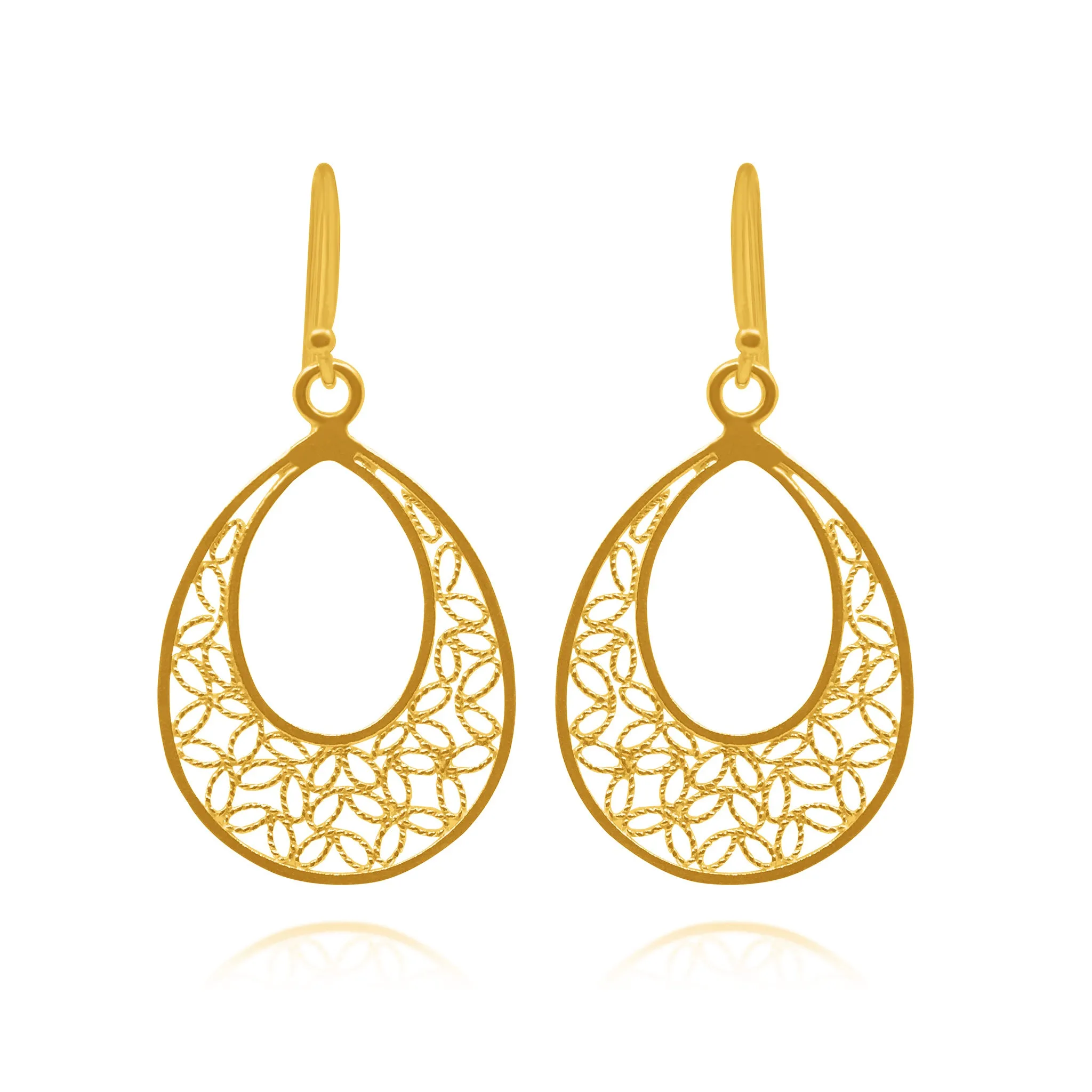 ONESA GOLD SMALL EARRING FILIGREE