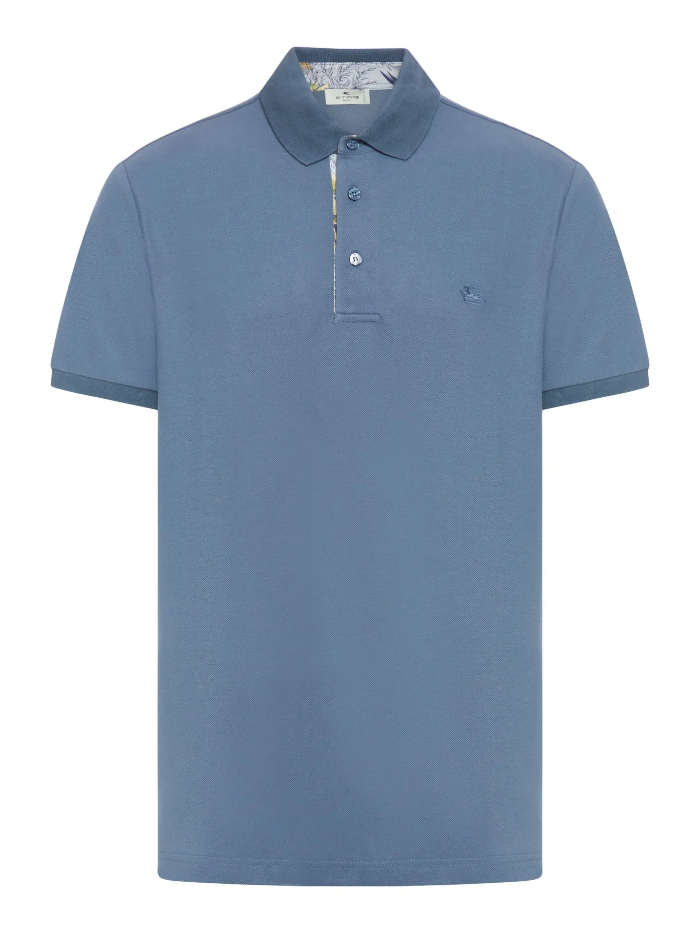 Pegaso-embroidered cotton polo shirt