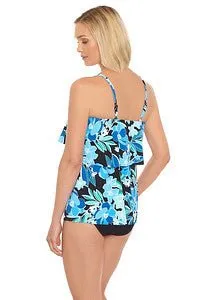 PENBROOKE SUMMER BLUE MASTECTOMY TANKINI TOP