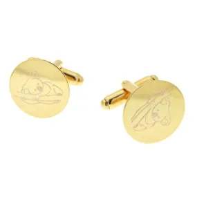 Personalized Cufflinks - Wedding Gold cuff links