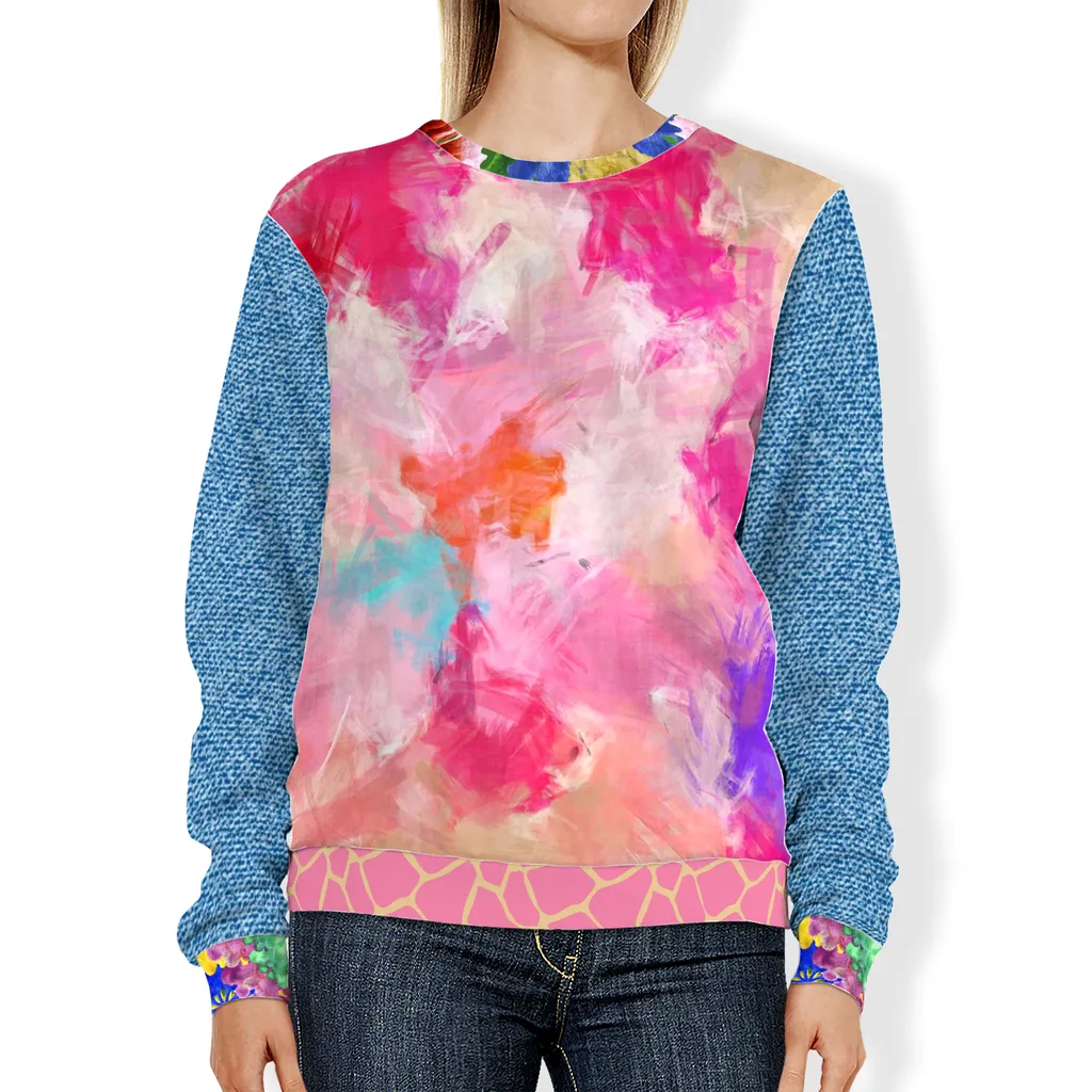 Pink Mirage Unisex Sweatshirt