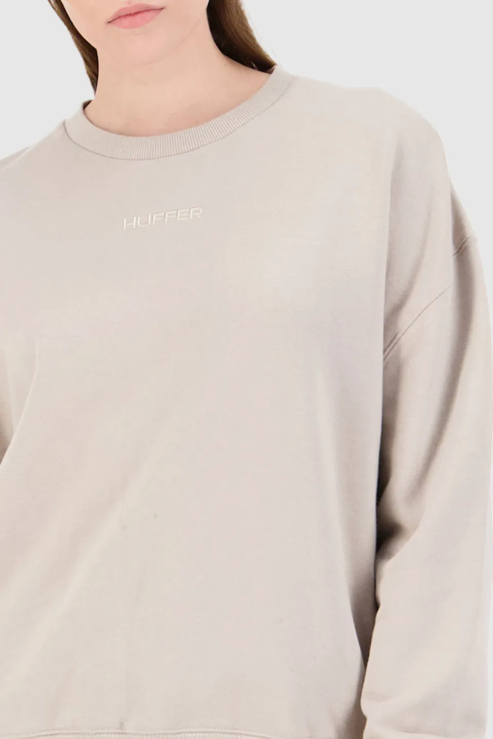 Premiere Sand Cotton Fleece Jumper