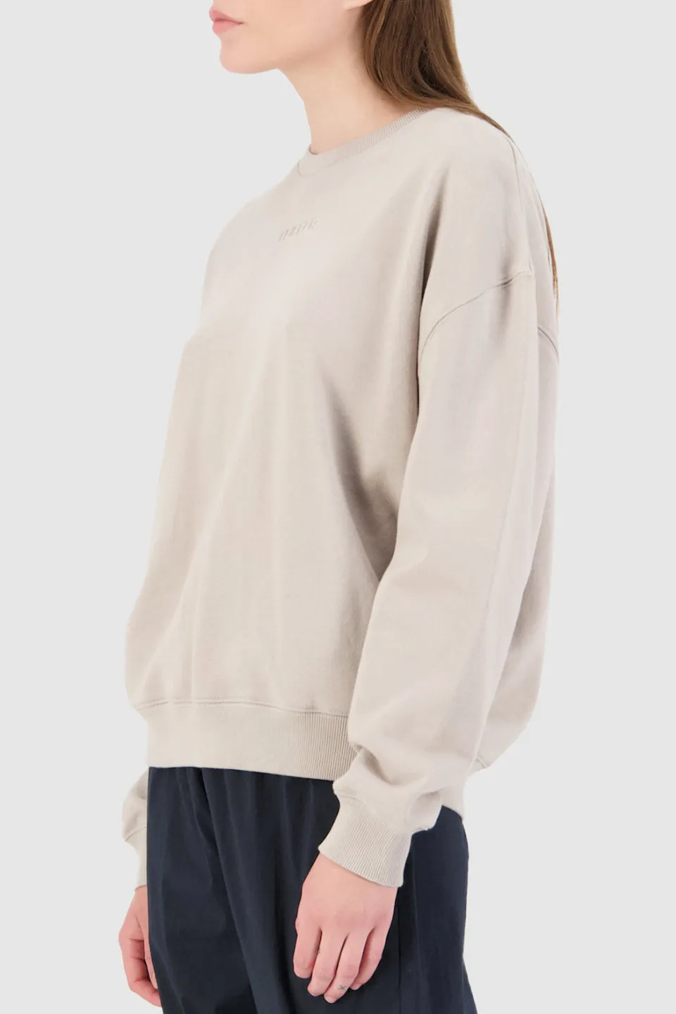 Premiere Sand Cotton Fleece Jumper