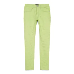 Purple Brand Lime Raw Jeans